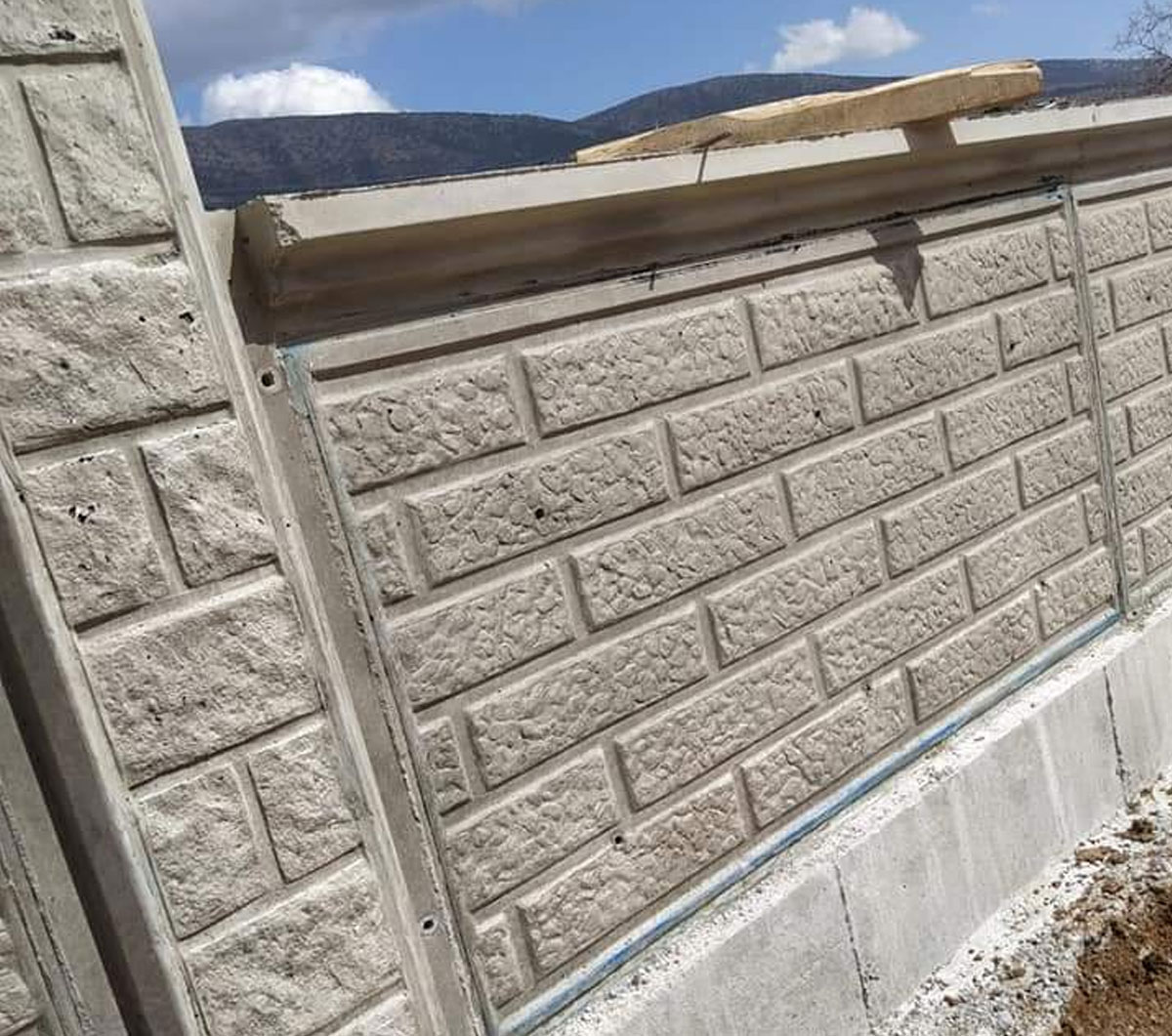 Bahçe Duvar Kalıbı 12