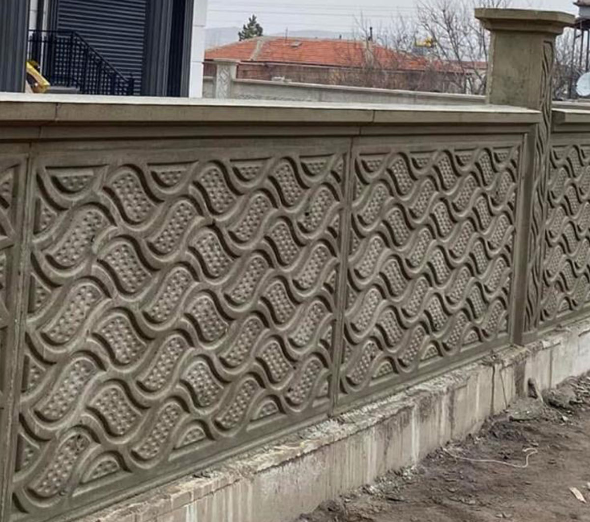 Bahçe Duvar Kalıbı 1